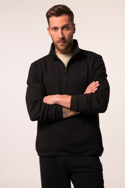 Pull camionneur JAY-PI, ventre confort, fermeture zippée et poches réservées dans la couture, collection Fitness - jusqu'au 7 XL