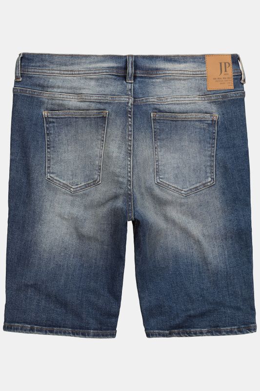 Bermuda en jean JP 1880, technologie FLEXNAMIC®, coupe Straight Fit avec 5 poches - jusqu'à la taille 74