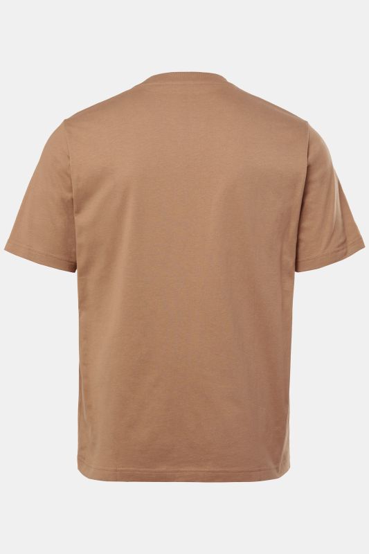 T-shirt JP 1880 à manches courtes, col rond et imprimé barbecue - jusqu'au 8 XL
