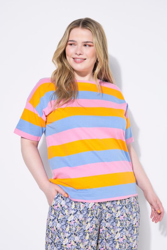 T-shirt à rayures oversize