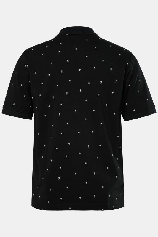 Polo à manches courtes, maille piquée et imprimé minimaliste - jusqu'au 8 XL