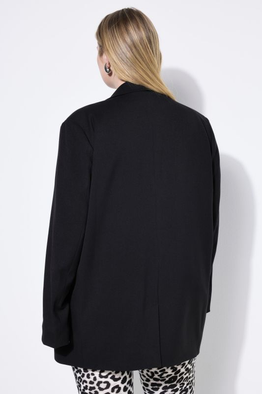 Blazer oversize, rivets en forme de cœur