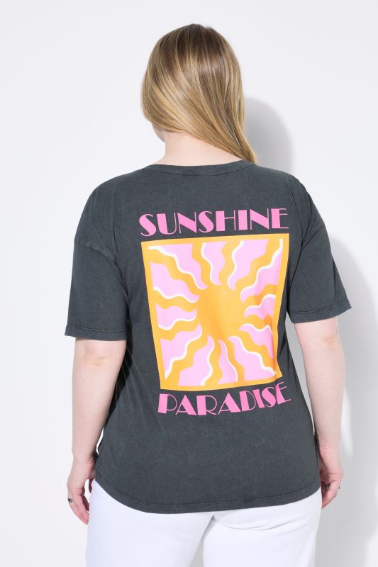 T-shirt oversize, style vintage et imprimé