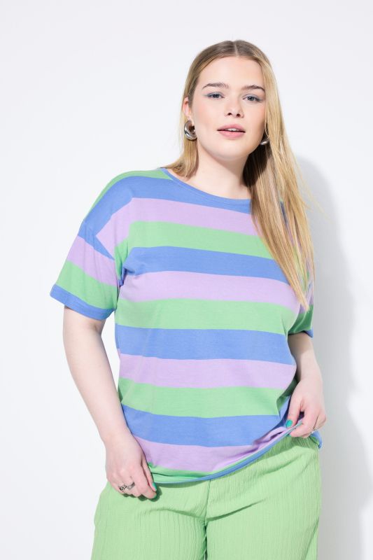 T-shirt à rayures oversize
