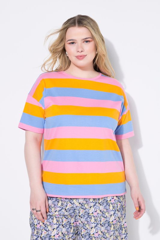 T-shirt à rayures oversize