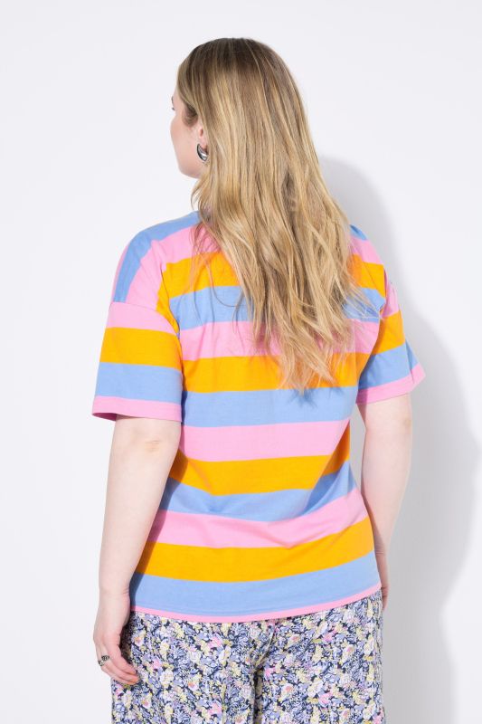 T-shirt à rayures oversize