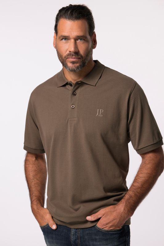 Polo Basic coupe ventre confort à manches courtes, en maille piquée - du XXL au 10XL