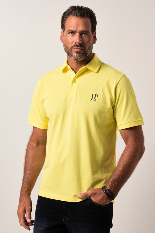Lot de 2 polos collection Basic - maille piquée et coton peigné