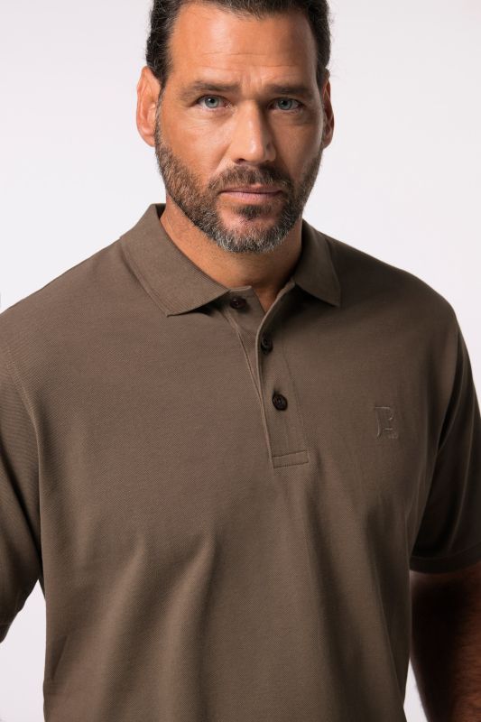 Polo Basic coupe ventre confort à manches courtes, en maille piquée - du XXL au 10XL