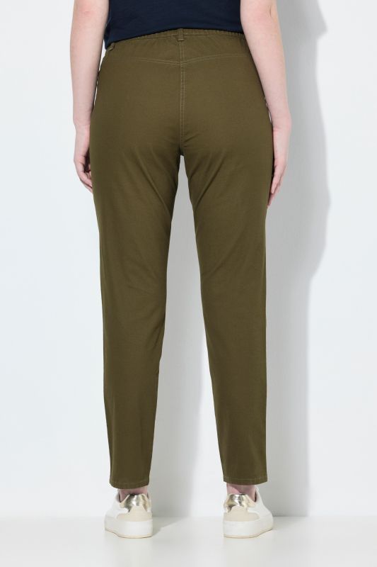Jegging en coton bio. Coupe ajustée et taille élastique