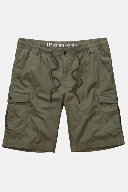 Bermuda cargo, 6 poches, jambe droite