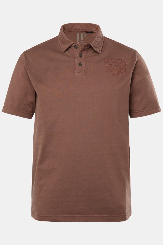 Polo JP 1880 à manches courtes, écussons, esprit vintage – jusqu'au 8 XL