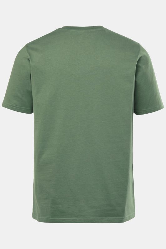 T-shirt JP 1880 à manches courtes, col rond et imprimé - jusqu'au 8 XL