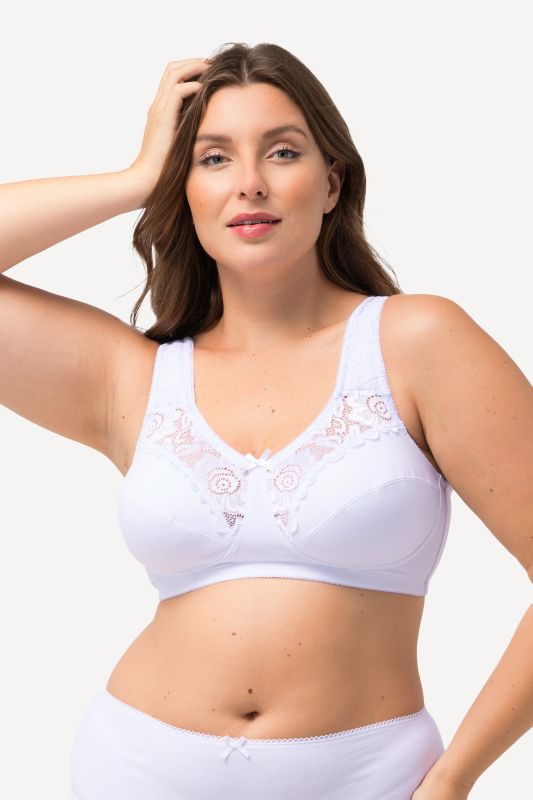 Soutien-gorge de maintien Kelly. Modèle sans armatures, dentelle - bonnets C-E