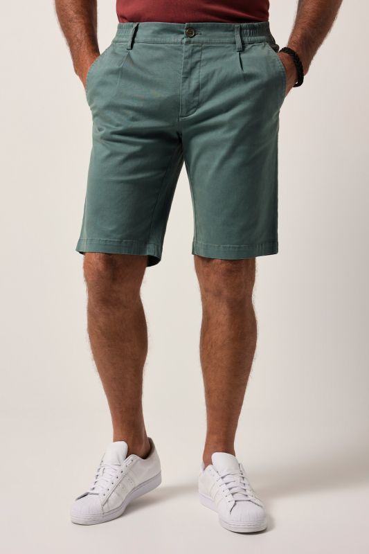 Bermuda chino JP 1880, FLEXNAMIC®, coupe Straight Fit - jusqu'à la taille 74
