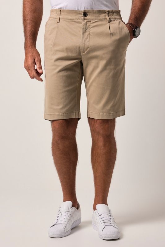 Bermuda chino JP 1880, FLEXNAMIC®, coupe Straight Fit - jusqu'à la taille 74