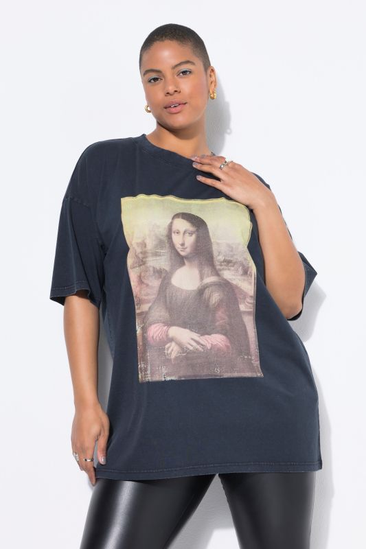 T-shirt oversize Mona Lisa