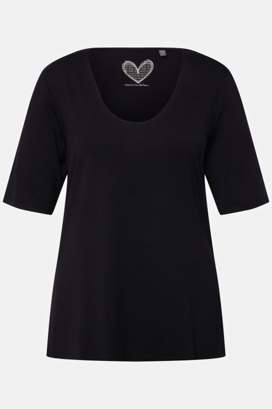 T-shirt en crêpe de viscose stretch confortable, selection
