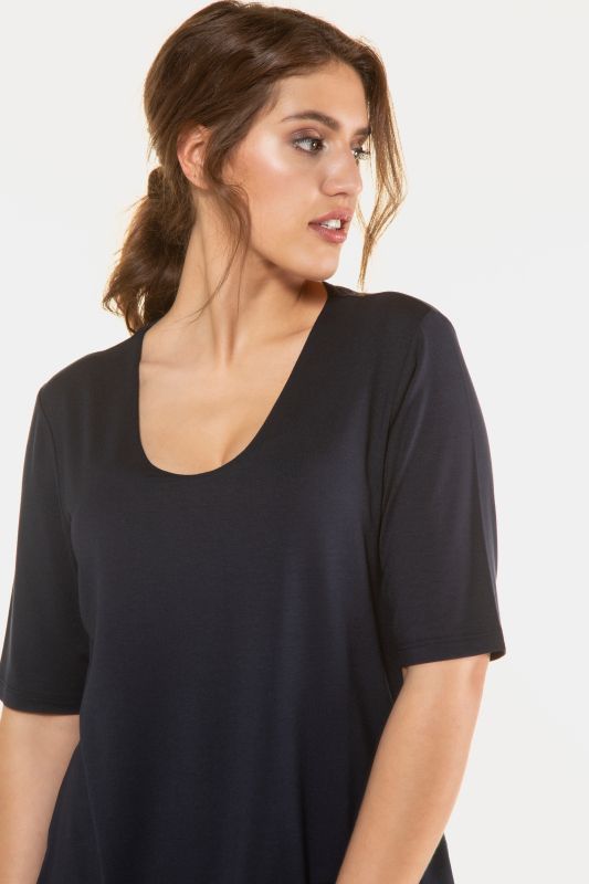 T-shirt en crêpe de viscose stretch confortable, selection