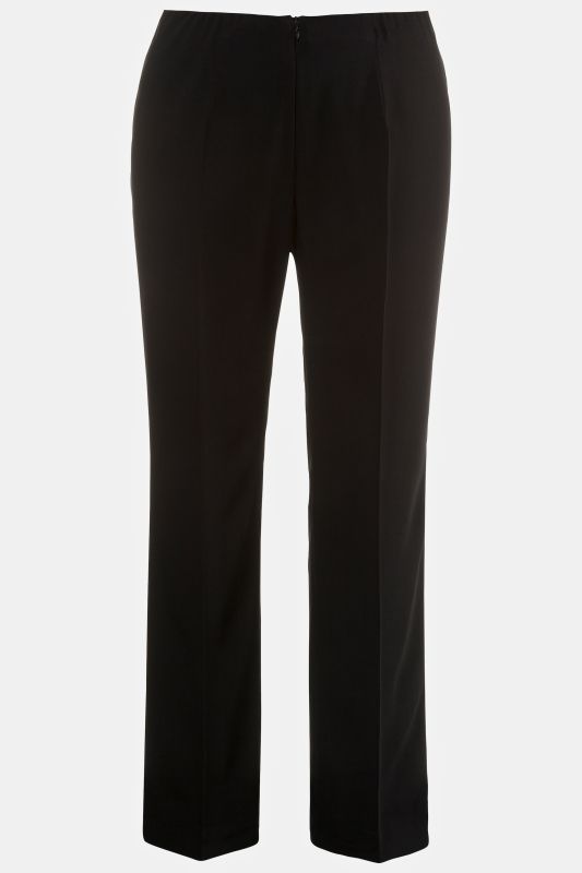 Pantalon Mandy, ceinture élastiquée, pli marqué, selection