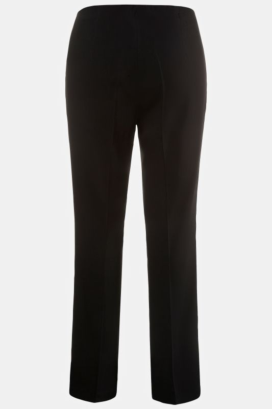 Pantalon Mandy, ceinture élastiquée, pli marqué, selection