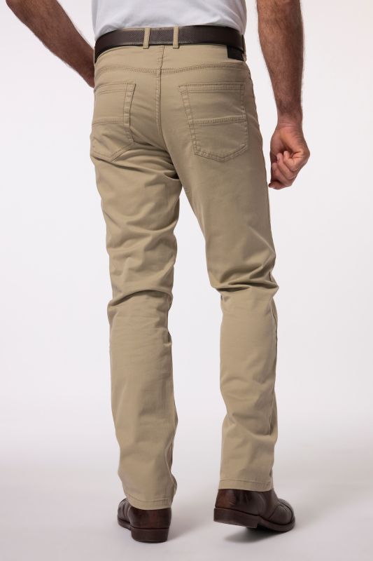 Pantalon 5 poches, avec taille élastique - coupe Regular Fit