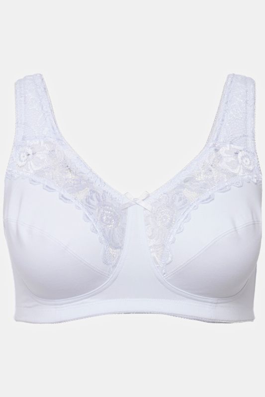 Soutien-gorge de maintien Kelly. Modèle sans armatures, dentelle - bonnets C-E