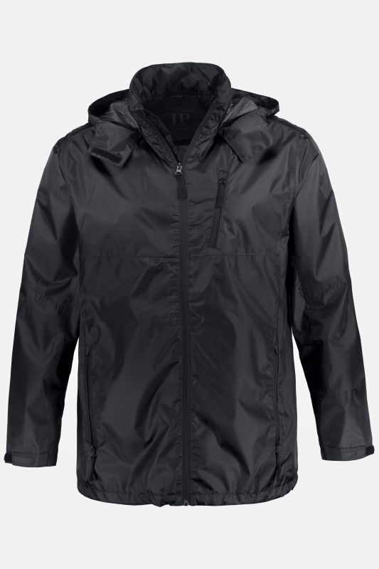 Veste imperméable, avec capuche et fermeture à glissière - doublure légère en mesh