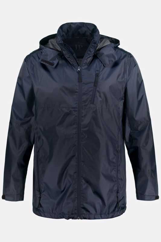 Veste imperméable, avec capuche et fermeture à glissière - doublure légère en mesh