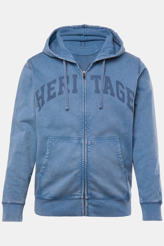 Sweat-shirt à capuche JP 1880, en molleton, poche kangourou - jusqu'au 8 XL