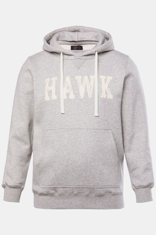 Sweat-shirt à capuche JP 1880, imprimé poitrine et poche kangourou - jusqu'au 8 XL