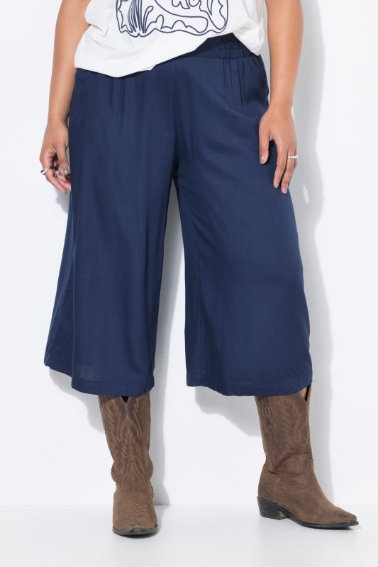 Jupe-culotte Wide Legs, taille élastique
