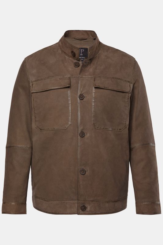Veste en cuir suédé d'agneau JP 1880 - jusqu'au 7 XL
