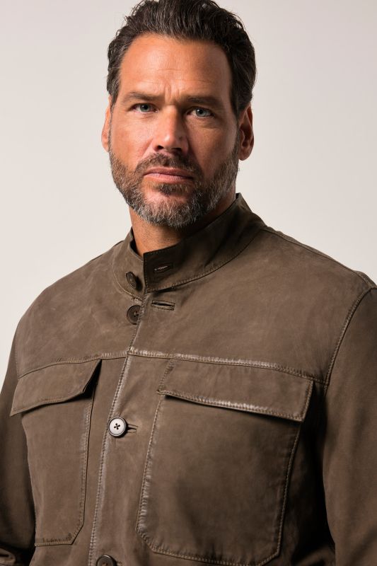 Veste en cuir suédé d'agneau JP 1880 - jusqu'au 7 XL