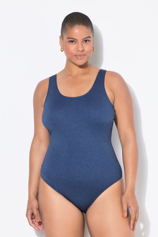 Maillot de bain à coques souples, effet scintillant