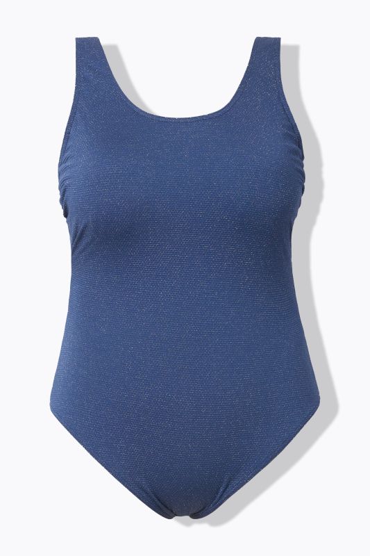 Maillot de bain à coques souples, effet scintillant