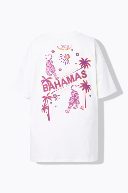 T-shirt oversize, imprimé dans le dos