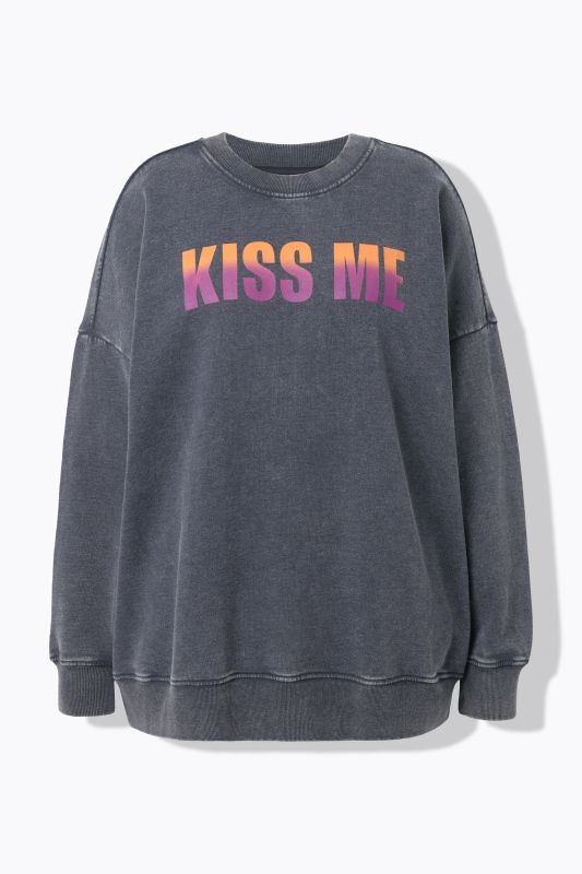 Sweat-shirt oversize, imprimé XL