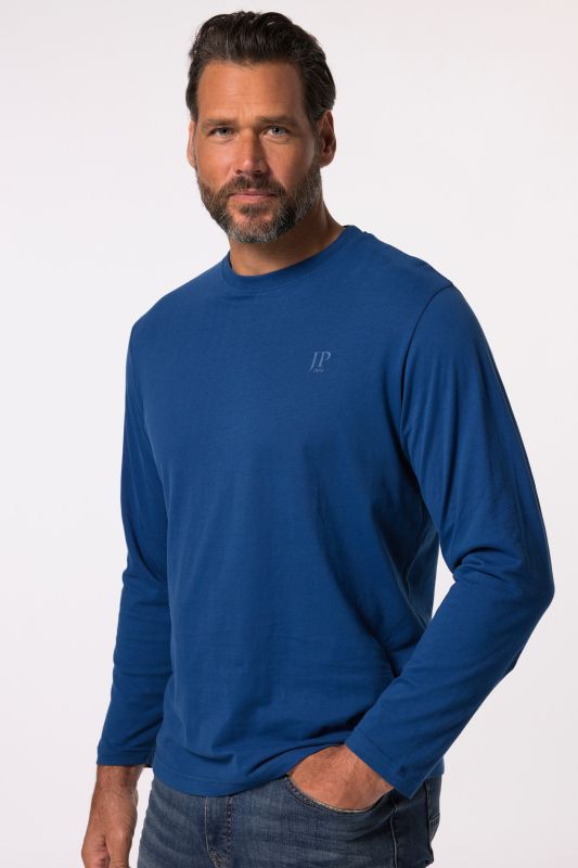 T-shirt JP 1880 à manches longues, coupe Basic - jusqu'au 8 XL
