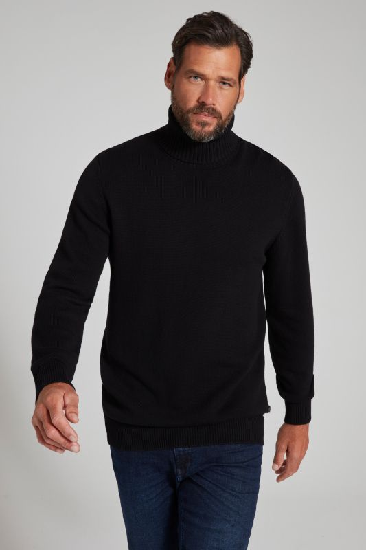 Pull à col roulé ,en maille