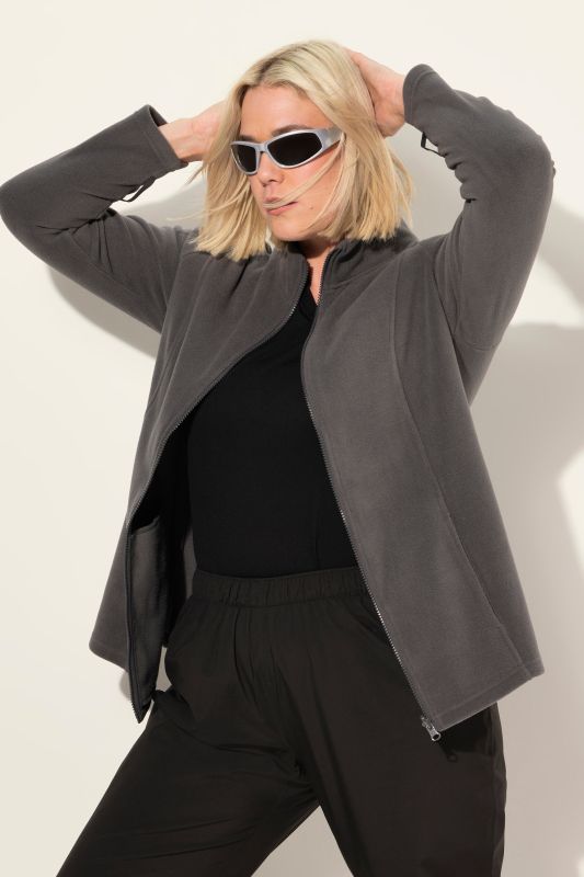 Veste polaire d'intérieur, système modulable, col montant