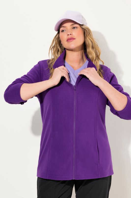 Veste polaire d'intérieur, système modulable, col montant