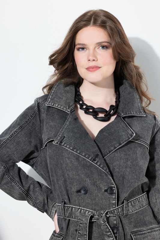 Collier court et imposant, maillons extra-larges