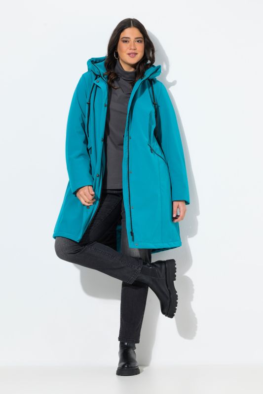 Veste technique HYPRAR, imperméable, col montant et capuche