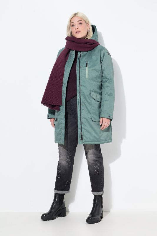 Parka outdoor HYPRAR à capuche, ligne en A, rembourrée