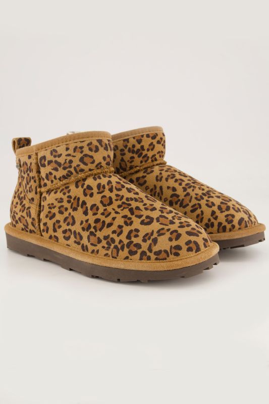 Boots en peau d'agneau Axelda, matière déperlante, largeur H