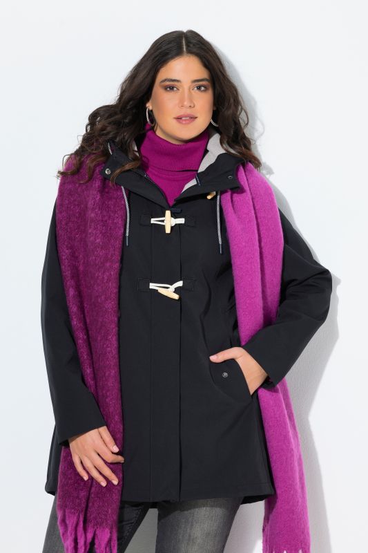Veste Softshell HYPRAR déperlante, doublure en polaire et capuche