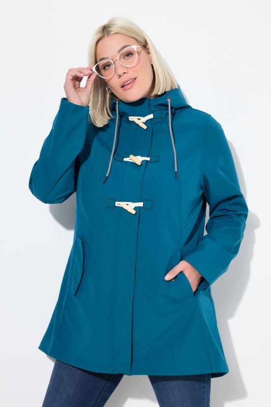 Veste Softshell HYPRAR déperlante, doublure en polaire et capuche