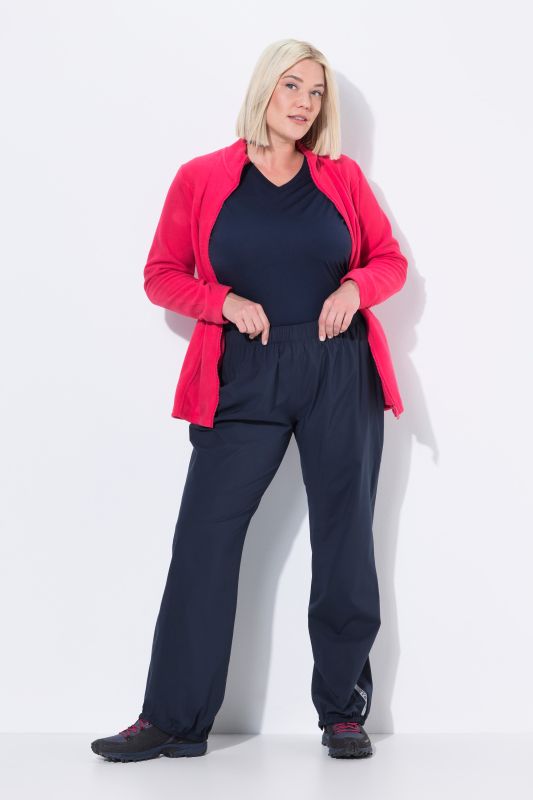 Pantalon de pluie imperméable, passepoils réfléchissants, taille élastique