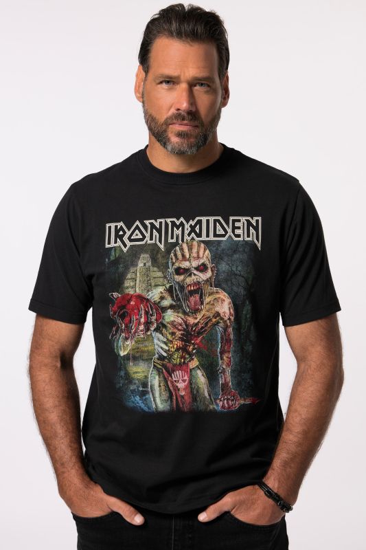 T-shirt JP 1880 à manches courtes. Groupe Iron Maiden – jusqu'au 8 XL